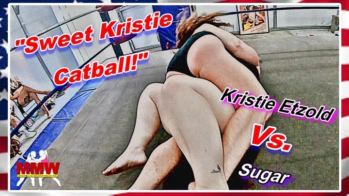 Modest Moms Wrestling - Sweet Kristie Catball!
