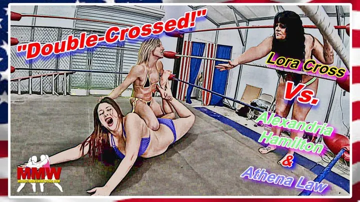 Modest Moms Wrestling - Double-Crossed!