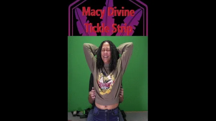 Ticklingisfun - Macy Divine Tickle Strip WMV