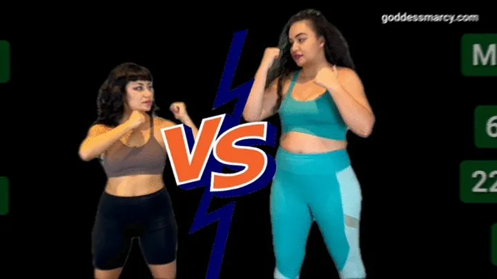 Goddess Marcy - Amazon Marcy vs Sushii: Mismatch Wrestling