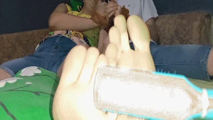 Appetizing Crumpet - Couples foot tickling MP4
