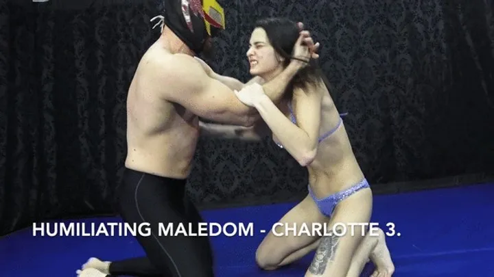 European Fight Club Mixed Wrestling - Humiliating Maledom - Charlotte Part 3