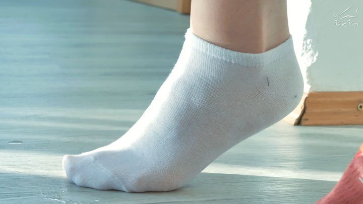 Feet For Future - Sweaty Girl Sock Removal of a Sports Beauty - HD 1080p MP4