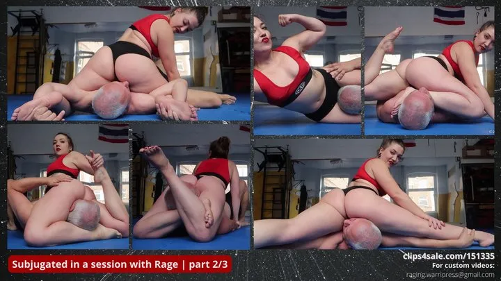 Rage Shieldmaiden Wrestling - Subjugated in a session with Rage | Part 2 - 3 | mp4 | HD |