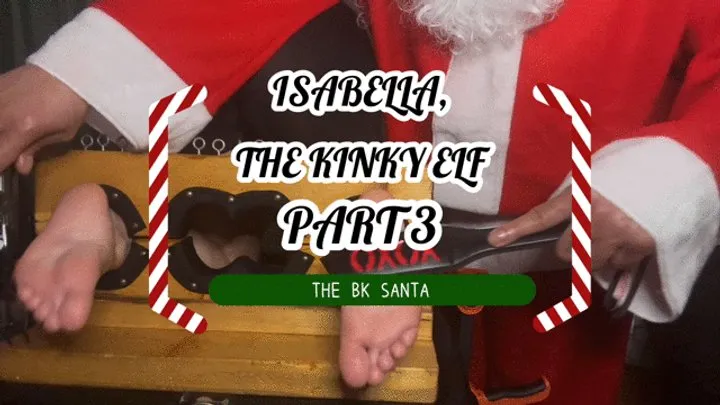 The Bk Tickler - THE BK SANTA: ISABELLA, THE KINKY ELF - PART 3