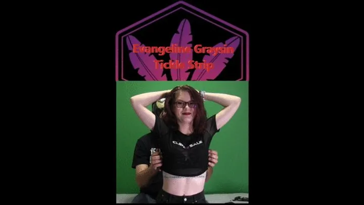 Ticklingisfun - Evangeline Graysin Tickle Strip MP4
