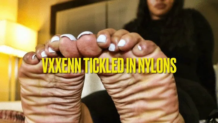 The Devils Footstool - VXXEN’s First Nylon Tickle