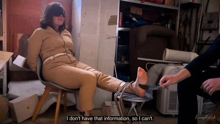 Romy Fetish - April O'Neil tickle interrogation