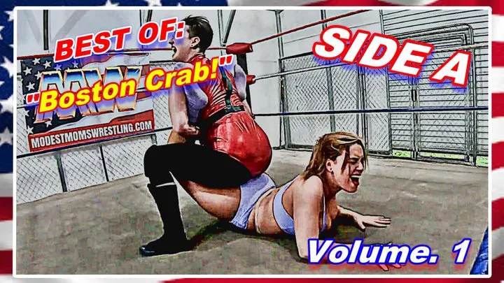 Modest Moms Wrestling - BEST OF: Boston Crab! - Volume 1 Side A