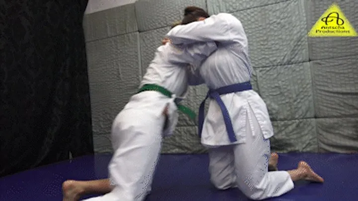 Antschas Wrestling And Fetish Store - Dolly vs Kimbra judo GI match