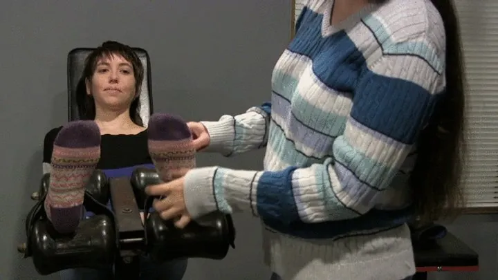 Tickled Pink - Mel Feet Audition super shy