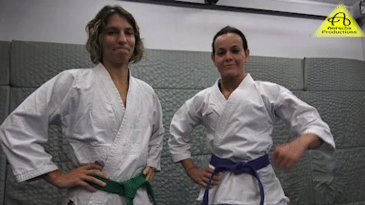 Antschas Wrestling And Fetish Store - Kim vs Kiniku JudoGi match