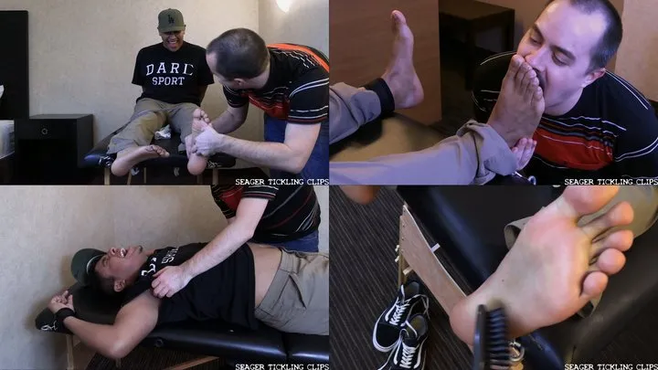 Seager Foot Fetish Clips - Carlos Tied and Tickled