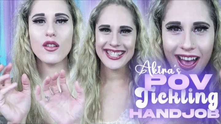 Broken Shell Fantasies - Akira's POV Tickling Handjob (HD MP4)