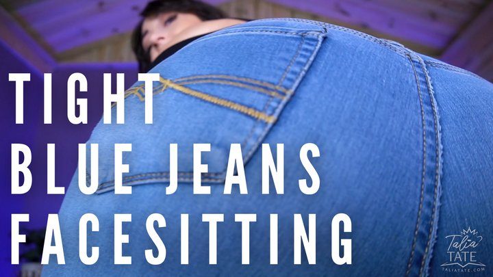 Yes Ms Talia - Tight Blue Jeans Facesitting
