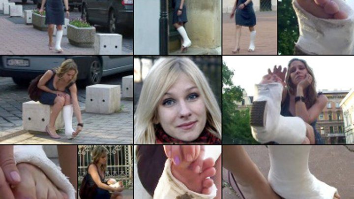 Casted Memories Clip Store - Beatrice SLWC Too Late for Her Appointment but Not Too Late to Massage her Dirty Toes (in HD 1920X1080)