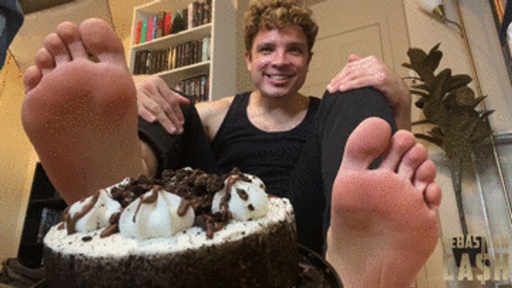 Sebastian Cash Findom Alpha Deluxe - Foot Cake