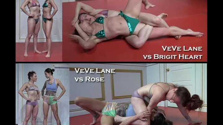 Doom Maidens Wrestling - 2 Matches: VeVe vs Brigit Heart AND VeVe vs Rose (Jan 2024)