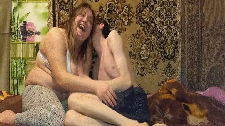 Appetizing Crumpet - Tickling and wrestling MP4