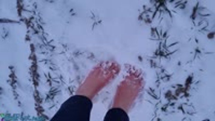 Ladsfeet And Tickling - Winter Barefoot Snow Challenge 19 Jan 24