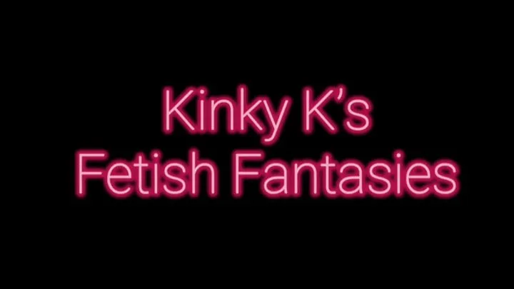 Kinky K's Fetish Fantasies - Tickled Pink in Pink