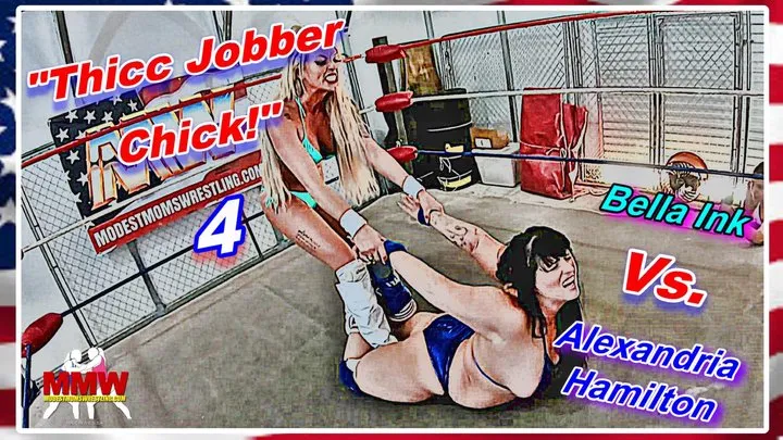 Modest Moms Wrestling - Thicc Jobber Chick! 4 WMV