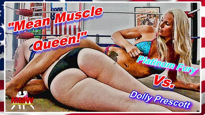 Modest Moms Wrestling - Mean Muscle Queen! WMV
