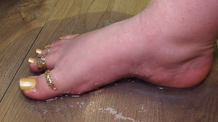 Anastasia Gree Clip Store - #4 Purple gel on bbw's feet (No talking)