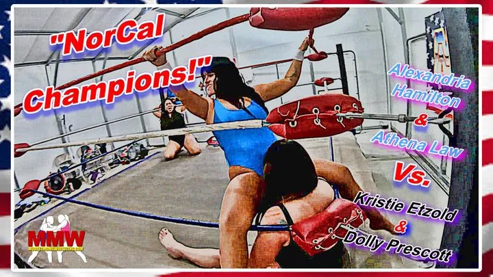 Modest Moms Wrestling - NorCal Champions!
