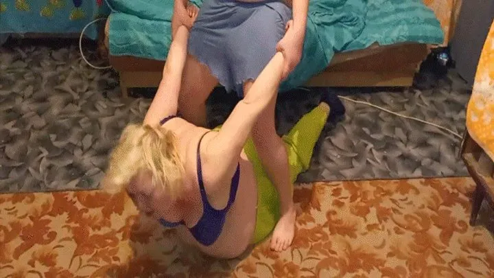 Appetizing Crumpet - Bellied wrestling MP4