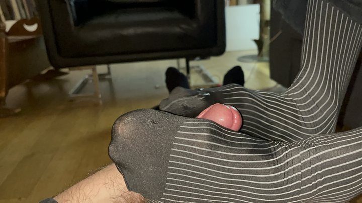 Gay Male Soxjob Heaven - BLACK AND WHITE STRIPES