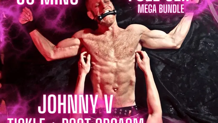 Nathan Justice - Johnny V's Merciless Tickling + Post Orgasm (FULL MEGA-BUNDLE)