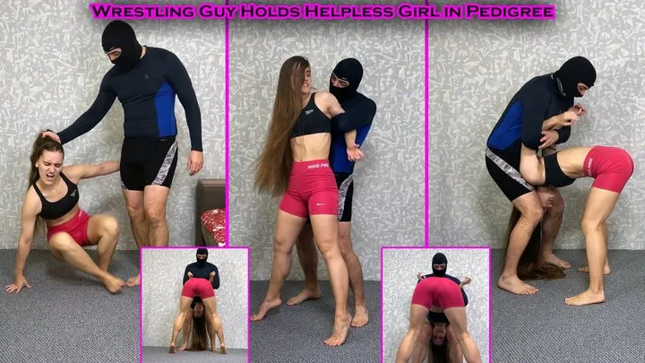 Vallstudio - Wrestling Guy Holds Helpless Girl in Pedigree - Painful Grip - Muscle Calves - Ass Worship - Muscle Girl - Female Wrestling - Girl Humiliation - Girl Submission - Female Training - Foot Fetish - Muscle Fetish