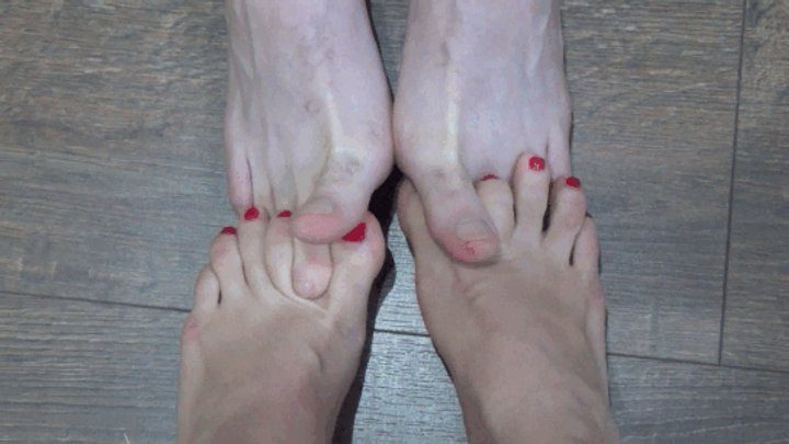 Not An Angel - footsie and toe locking 2MFn