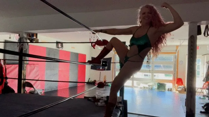 Fantasy Fight Girls By Ssp - FFGSoLo Sexy Leotard Workout 10 mov