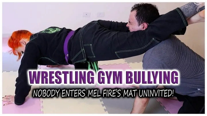 Fire Mixed Wrestling - The strongest combination: headscissors and and strength tests!