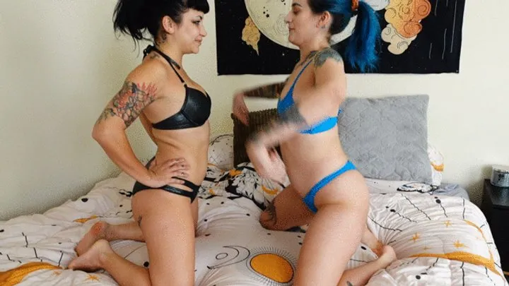 Mia's Menagerie - Bedroom Wrestling With Sushi