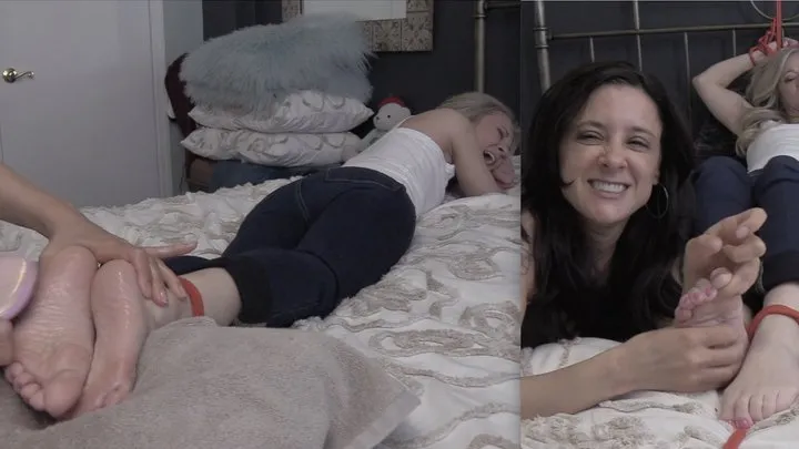 Jamie Daniels - Everything Else - THE BITCH TICKLED OUT OF DEE - Goddess Dee, Jamie Daniels, Tickling, Bondage - MP4