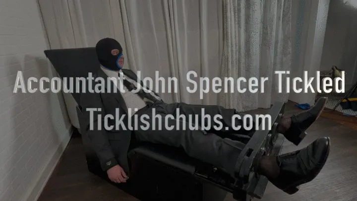 Ticklishchubs - Accountant John Spencer Tickled