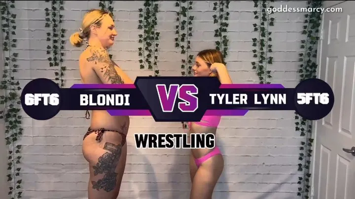 Goddess Marcy - Blondi VS Tyler Lynn - AFT #20 - Wrestling mismatch