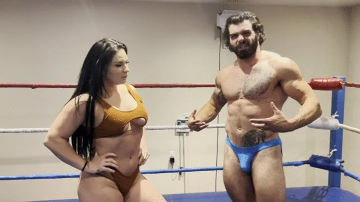 Pandemic Pro Wrestling - Hungarian Destroys Jordan's Pecs - Femdom