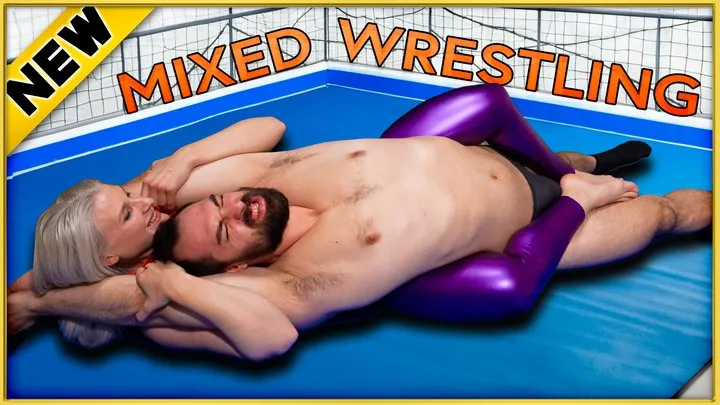 Diane Chrystall - Mixed Wrestling Sex Fight - Loser cums first