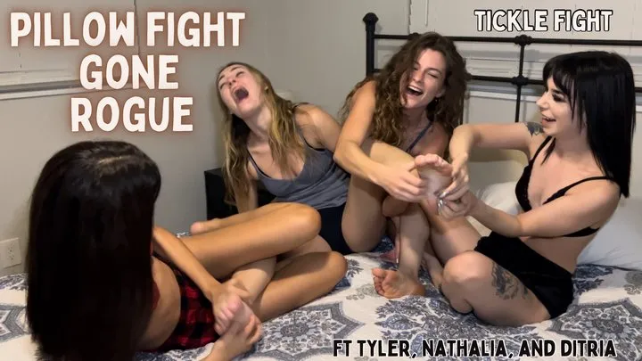 Aria Nicole - Pillow Fight Gone Rogue 1080p