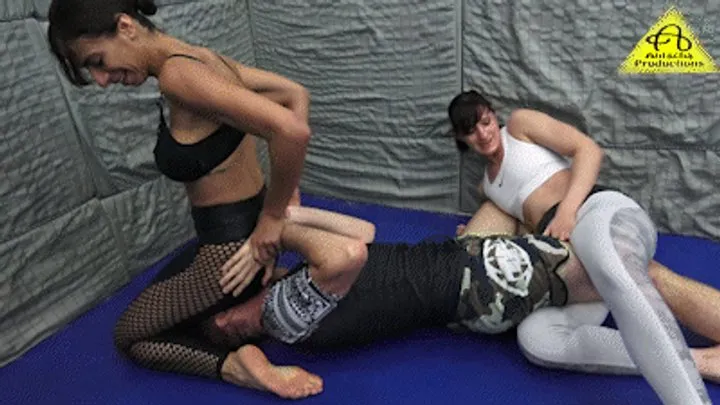 Antschas Wrestling And Fetish Store - Tanya and Vixen vs Richard
