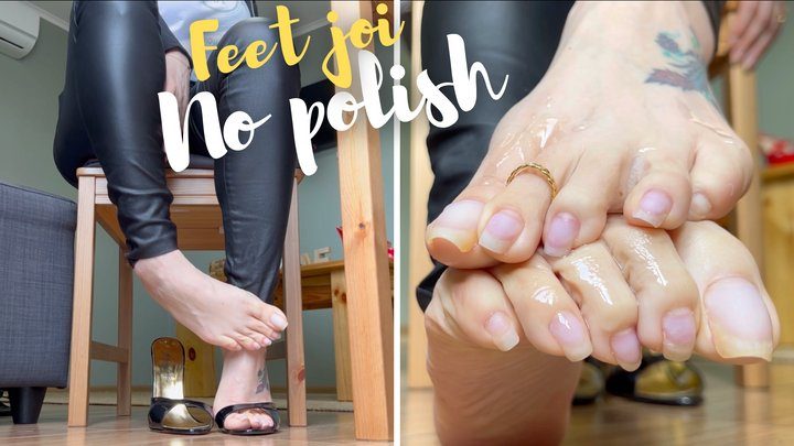 Goddess Grazi Only - No polish Feet joi in English for you - Goddess Grazi (MP4-HD 1080p)