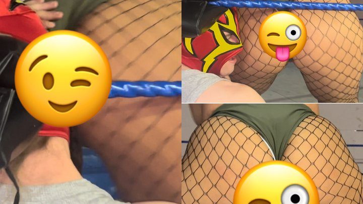 Power Girls Pro Wrestling - giantess farts, dominates and stinkfaces