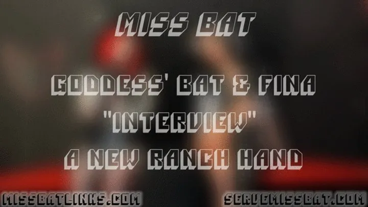 Miss Bat - Goddess' Bat & Fina 