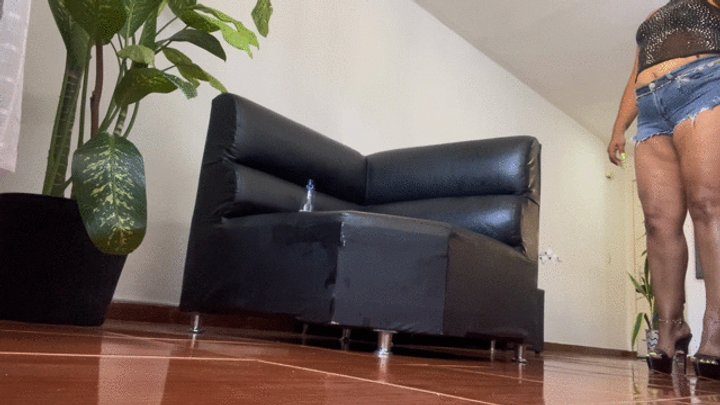 Foot Fetish Paradise - Balbina Big legs and Big feet paradise in sexy black heels