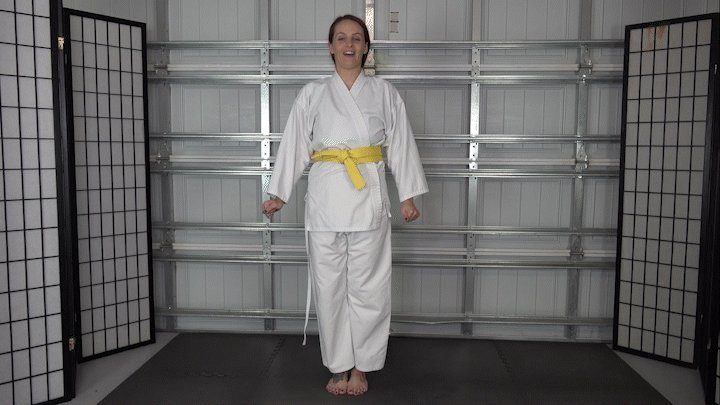 Karate Domination - NATALIE CHARM EARNS HER ORANGE BELT