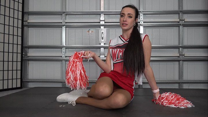 The Foot Fantasy!!! - CHEERLEADER AMA IN PANTYHOSE (4K)